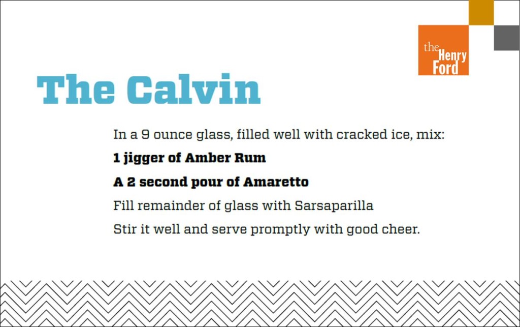 The Calvin from Eagle Tavern