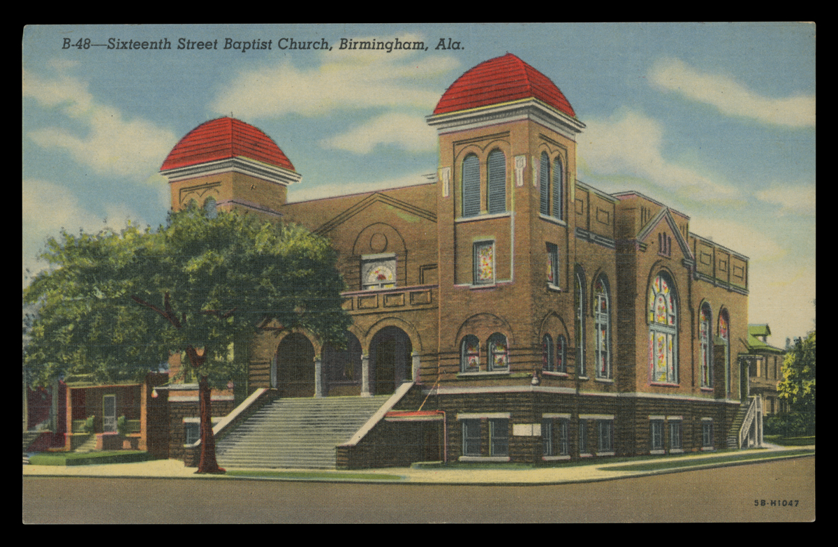 16th Street Baptist Church, Birmingham, Alabama designed by Wallace A. Rayfield in 1909. / THF725347
