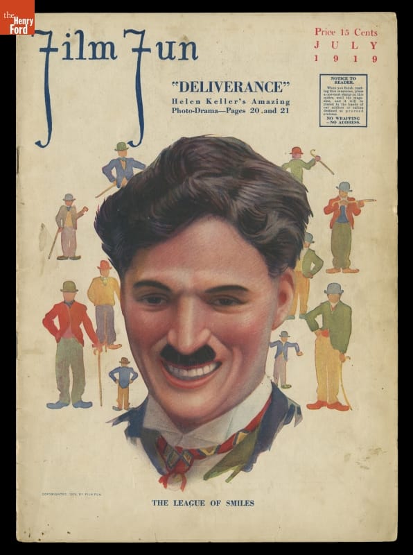 thf113875 Film Fun Magazine for July 1919,