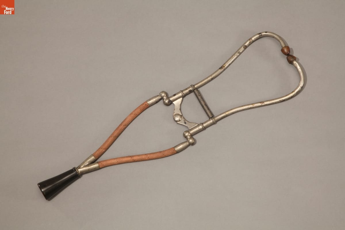 Metal stethoscope