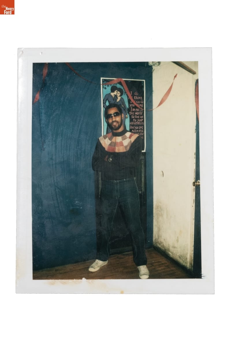 thf191961 DJ Kool Herc at Nightclub, Bronx, New York, circa 1981