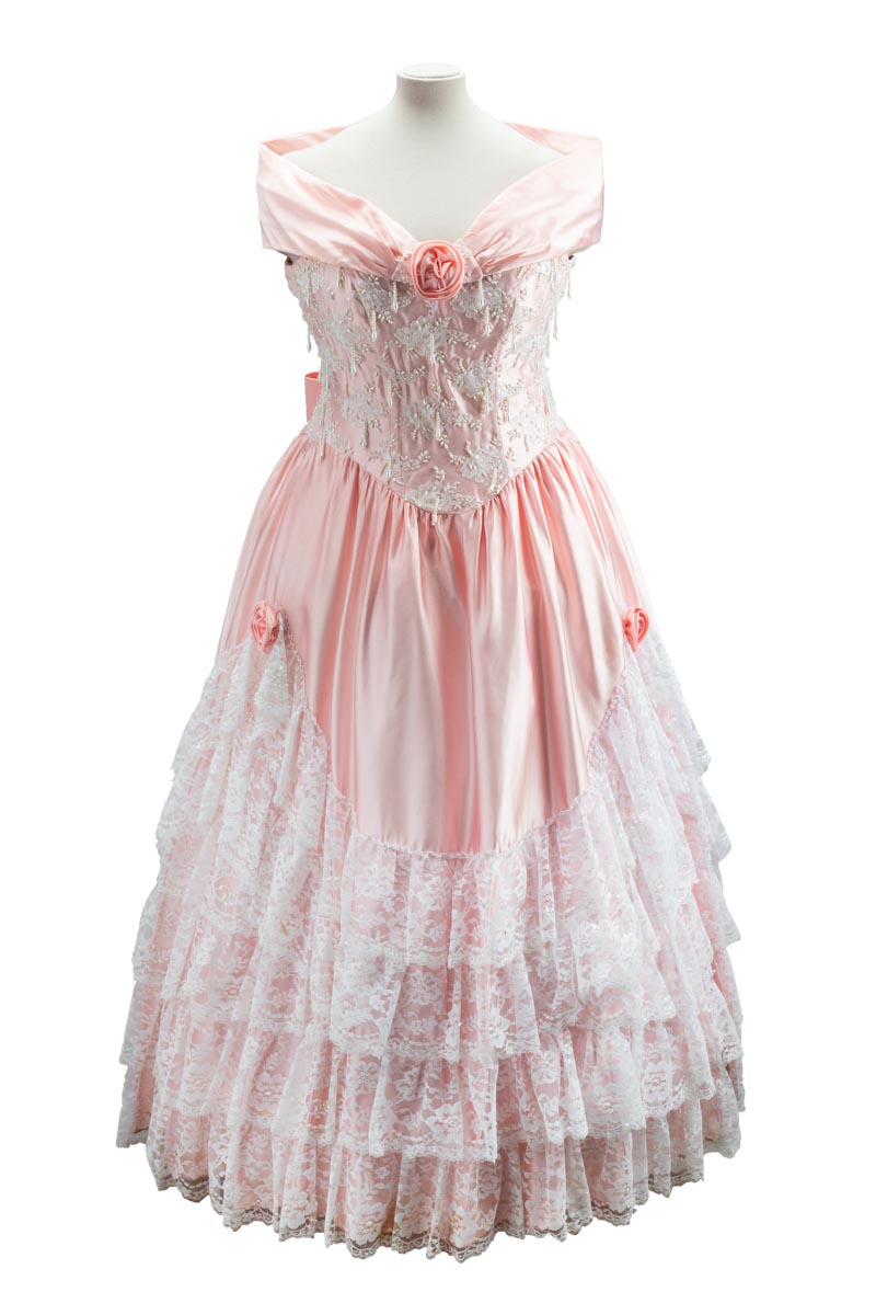 Dress, Worn by Maritza Garza at her Quinceanera, 1992 Dress, Worn by Maritza Garza at her Quinceanera, 1992