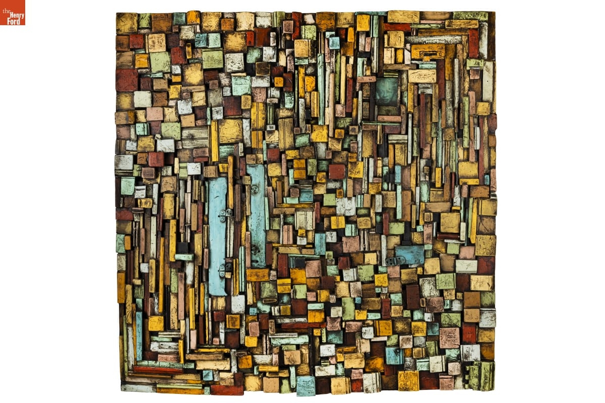 A Wooden Quilt for Big Mama by Jean-Marcel St. Jacques, 2023