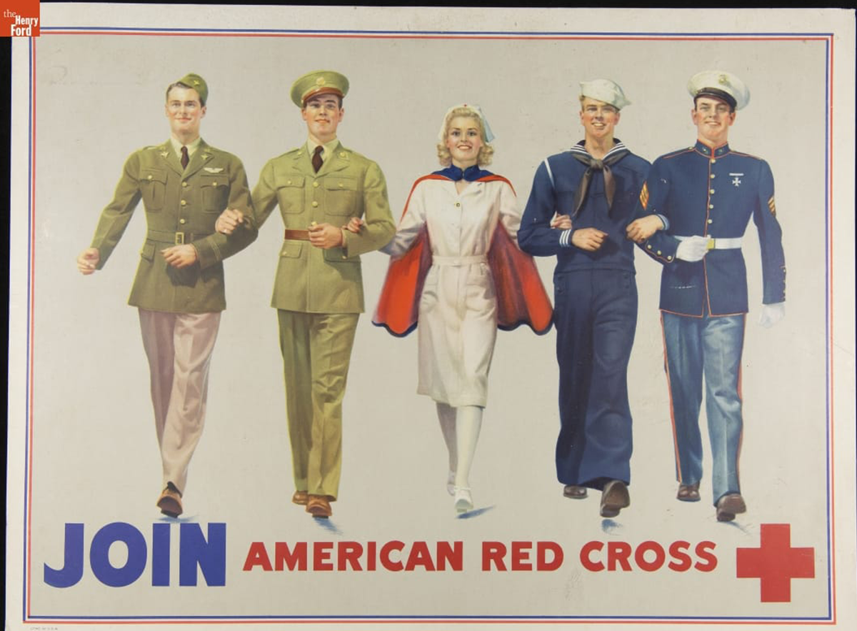 Join American Red Cross poster