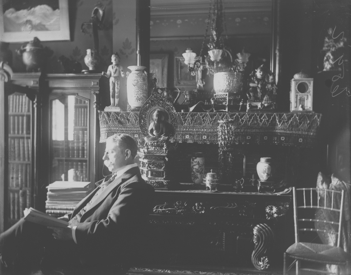 Library (General Barnes), 1890-1915 Library (General Barnes), 1890-1915