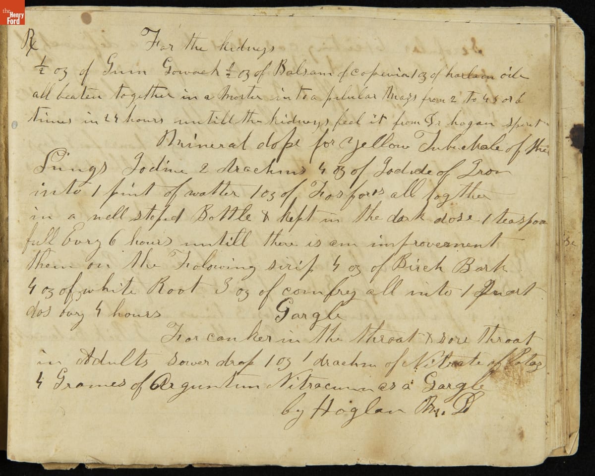 Hand-written cursive text on page
