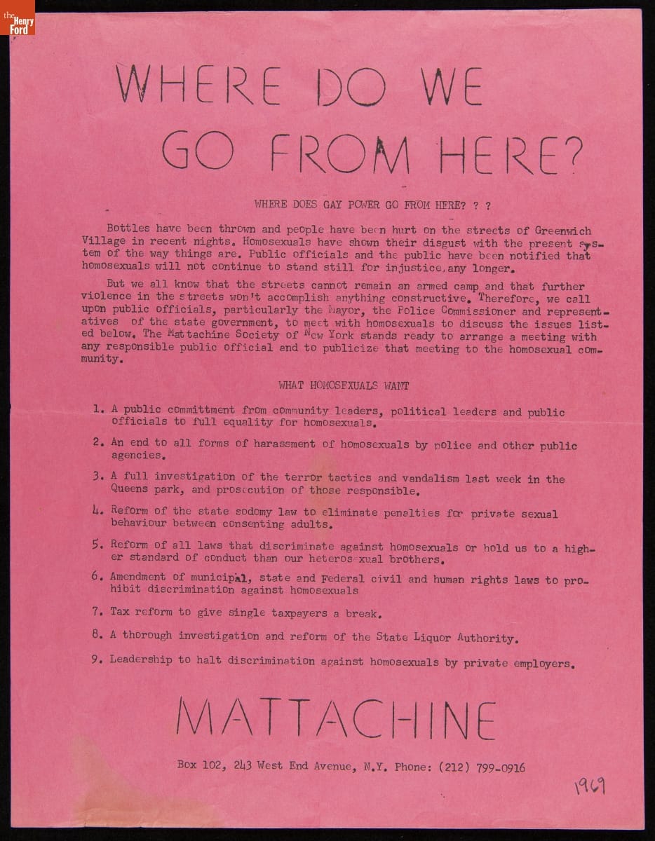 Bright pink piece of paper with text