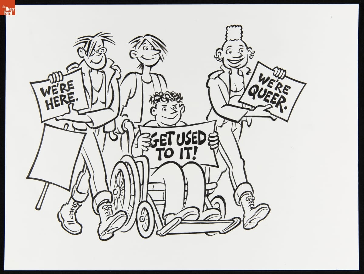 Illustration, circa 1995 
