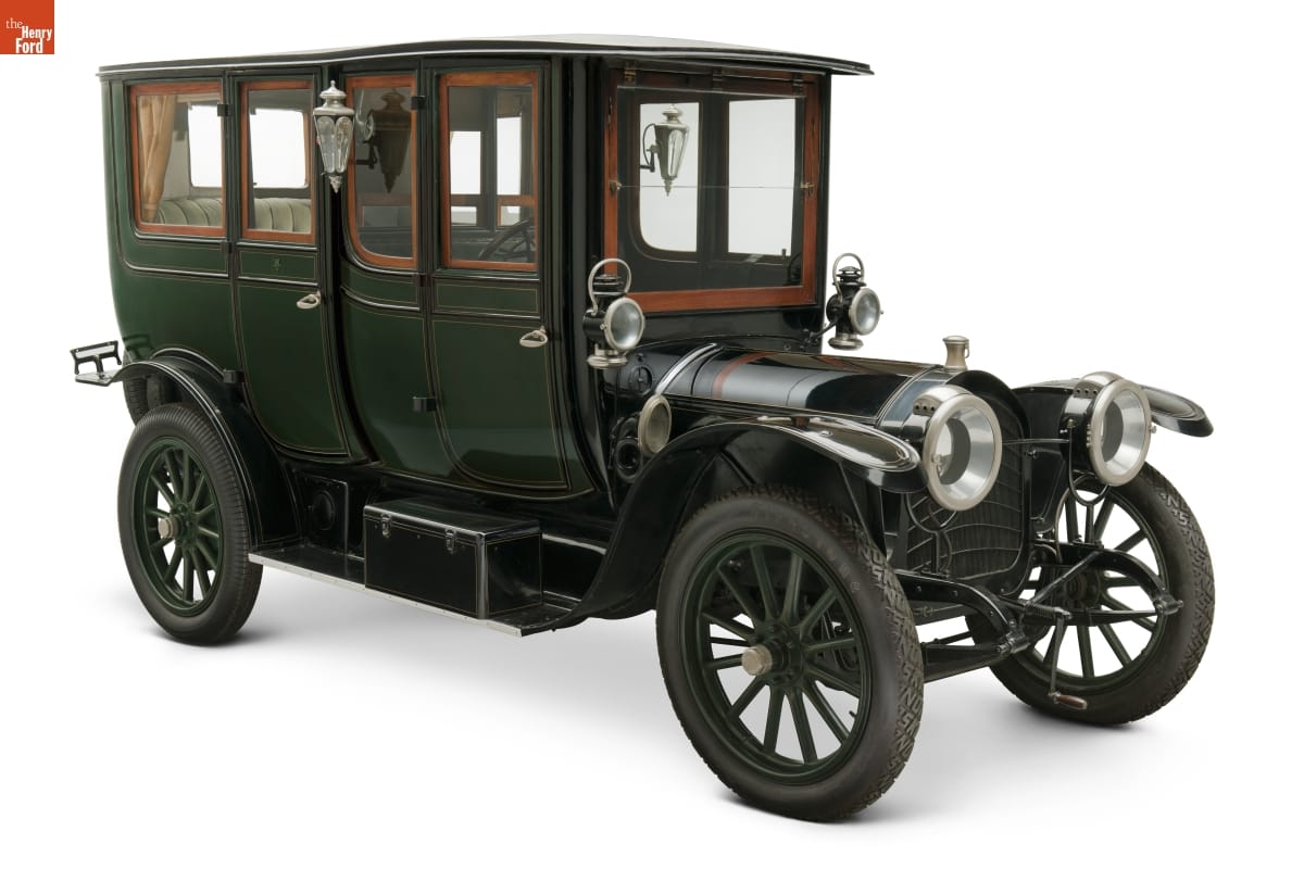 Boxy green car