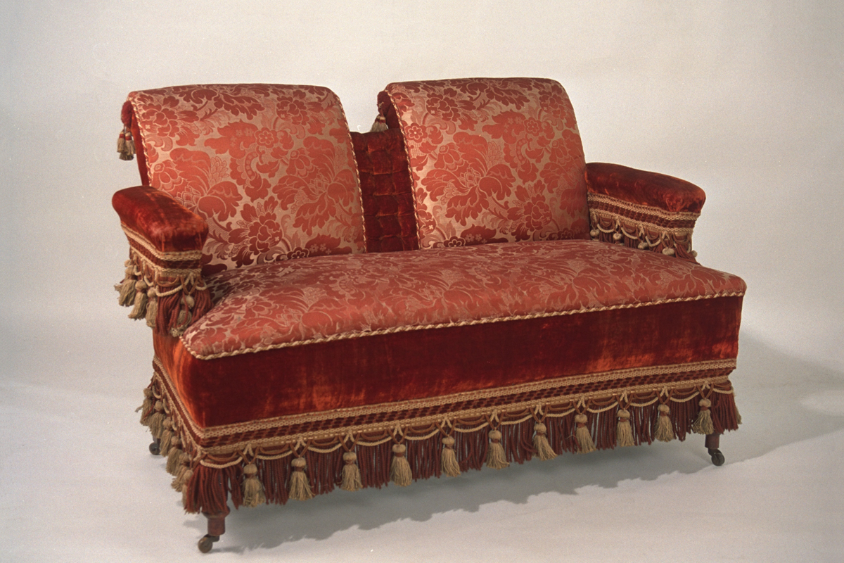Settee from “Turkish” Parlor Set Settee from “Turkish” Parlor Set